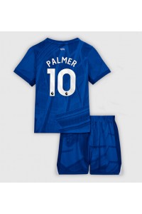 Chelsea Cole Palmer #10 Jalkapallovaatteet Lasten Kotipeliasu 2025-26 Lyhythihainen (+ Lyhyet housut)